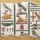 Ancient Egyptian Language and Scripts: hieroglyphic, hieratic, demotic, coptic